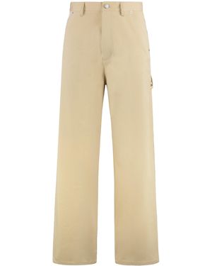 Drole de Monsieur Cotton Trousers - Natural