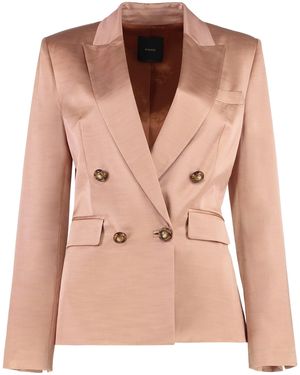 Pinko Satin Blazer - Pink