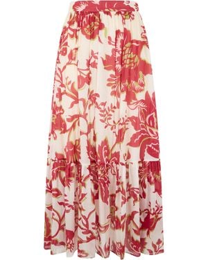 Etro Flared Skirt With Floral Print