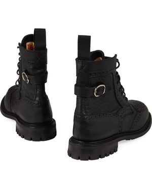 Tricker's Leather Ankle Boots - Black