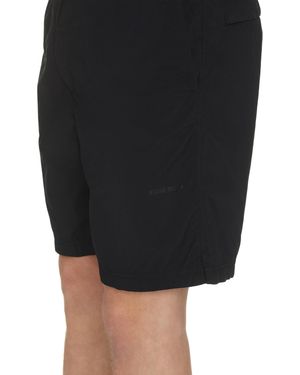 Stone Island Shorts da mare con logo - Blu