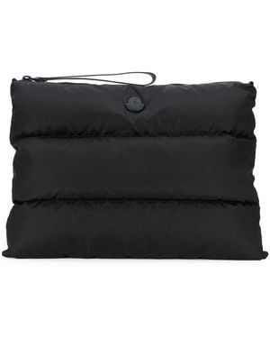 Moncler Padded Clutch Bag - Black