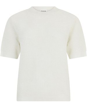 P.A.R.O.S.H. Mesh T-Shirt - White