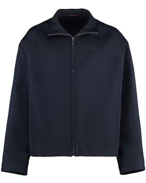 Gucci Giacca in misto lana - Blu