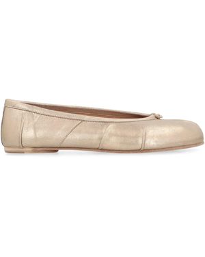Maison Margiela Tabi Ballet Shoes New - Metallic