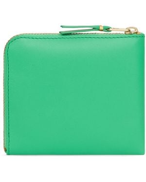 Comme des Garçons Wallet With Zip Closure - Green