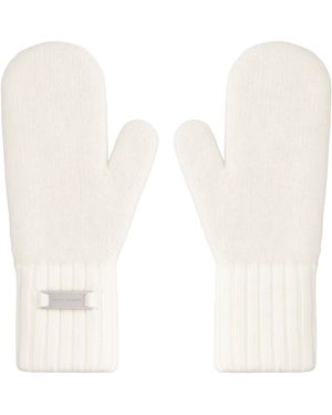 Canada Goose Alpaca Mittens - White