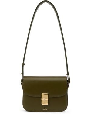 A.P.C. Grace Shoulder Bag - Metallic