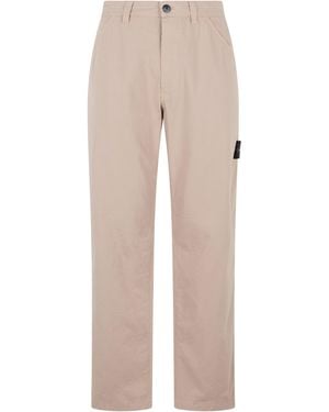 Stone Island Cargo Trousers - Natural