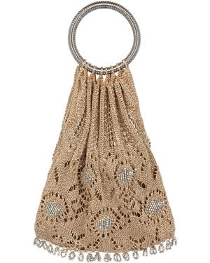 Rabanne Borsa a mano crochet - Neutro