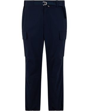 Moncler Technical Cargo Trousers - Blue