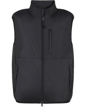 Aspesi Jil Full Zip Down Vest - Black