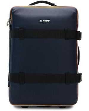 K-Way Wheeled Travel Bag Blossac S - Blue