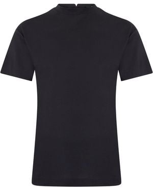 Jacquemus T-Shirt With Buttons - Black