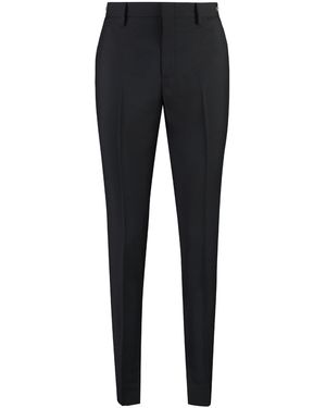 Gucci Wool Blend Trousers - Black