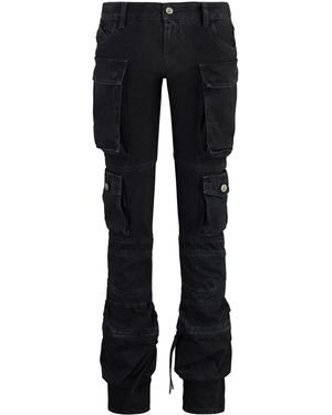 The Attico Pantaloni cargo Fern - Nero