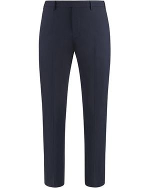 PT01 Dieci Stretch Wool Pants - Blue