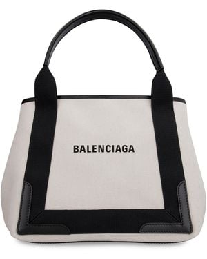 Balenciaga Cabas Small Tote Bag - Black
