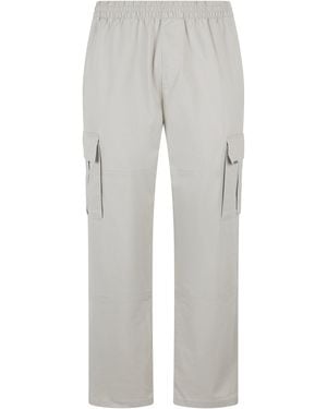 Represent Cotton Cargo Trousers - Grey