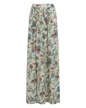 Etro Gonna lunga stampata - Verde