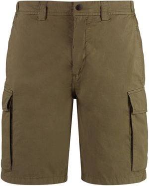Woolrich Cotton Bermuda Shorts - Green