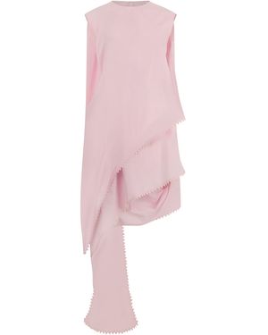 Jacquemus Asymmetrical Mini Dress - Pink