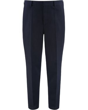 BOSS Wool Trousers - Blue