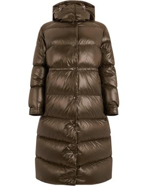Moncler Puffer With Hood - Brown