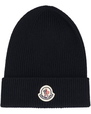 Moncler Cotton Hat - Blue