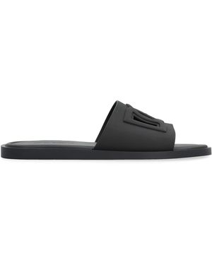 Dolce & Gabbana Slides in gomma - Nero