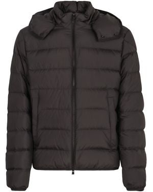 Moncler Montbrocq Hooded Short Down Jacket - Black