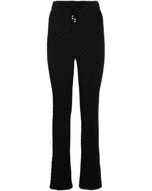 Alanui Pantaloni in maglia - Nero