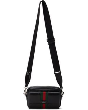 Gucci Leather Shoulder Bag - Black