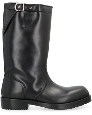 Dries Van Noten Biker Boots - Black