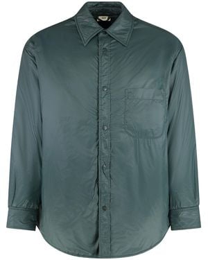 Autry Nylon Overshirt - Green