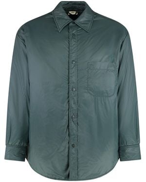 Autry Nylon Overshirt - Green