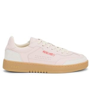 Axel Arigato Sneakers Dice T-Toe Light-Dark Tan/Dark Leather Sneakers - Pink