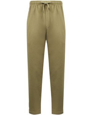 Isabel Marant Cotton Track-Pants - Green
