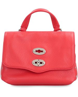 Zanellato Borsa Postina® Baby in pelle - Rosso