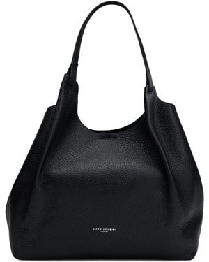 Gianni Chiarini Dua Tote Handbag, 16Cm Depth X 34Cm Width X 38Cm Height, Calfskin - Black