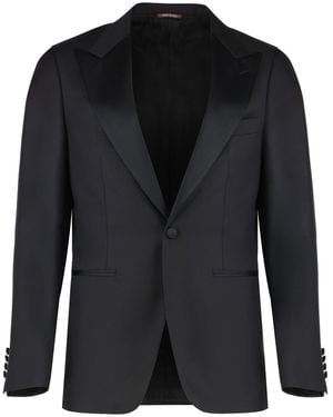 Canali Wool Two-Pieces Suit - Black