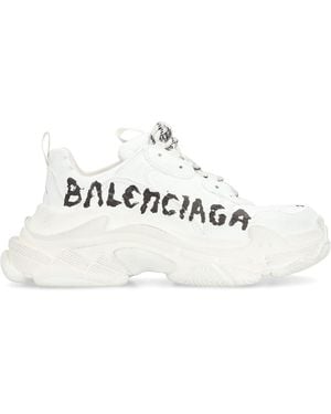 Balenciaga Triple S Low-Top Trainers - White