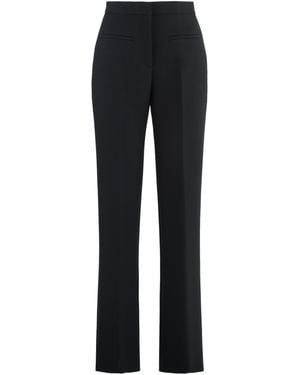 MSGM Pantaloni sartoriali in crêpe - Blu