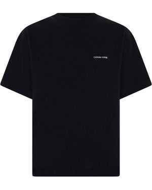 Canada Goose Cotton T-Shirt - Black