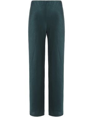 Vince Loose High-waisted Trousers - Blue