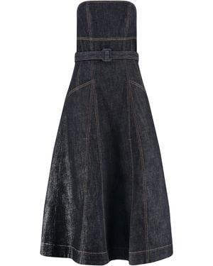 Self-Portrait Dress - Blue