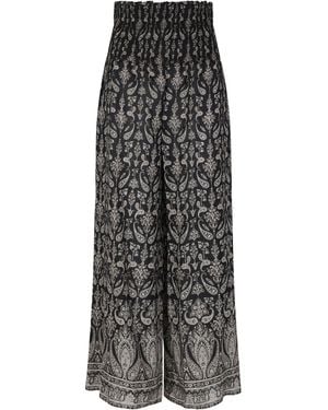 Veronica Beard Loose Callaway Trousers - Black