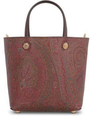 Etro Essential Mini Tote - Red