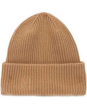 Max Mara Cuffed Beanie - Brown
