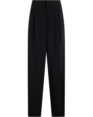 Alberta Ferretti Pants With Pleats - Black